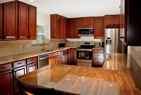 cherry cabinets and stainless steel open shelves|cherry kitchen cabinets cost.